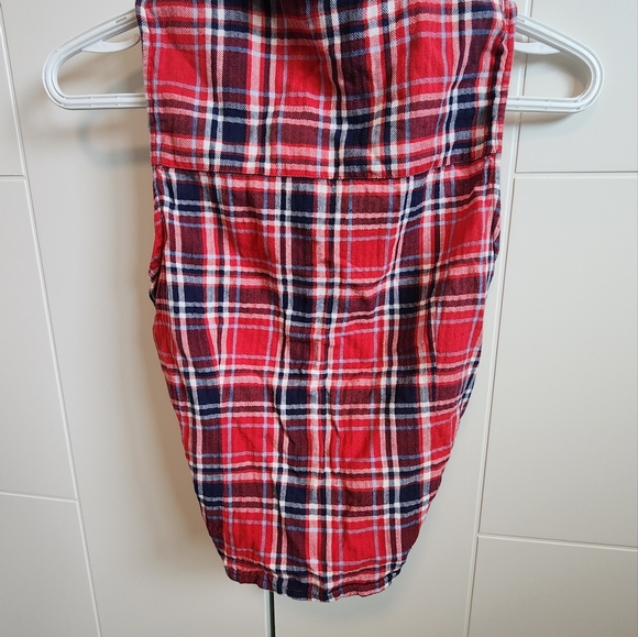 Plaid collared crop - Picture 5 of 5